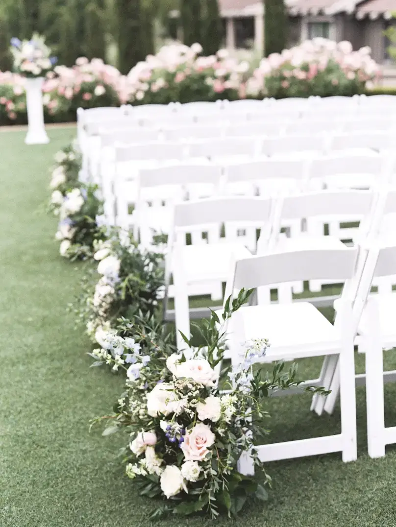 Real Poppy wedding — Cathina + Kevin at Rosewood Sand Hill