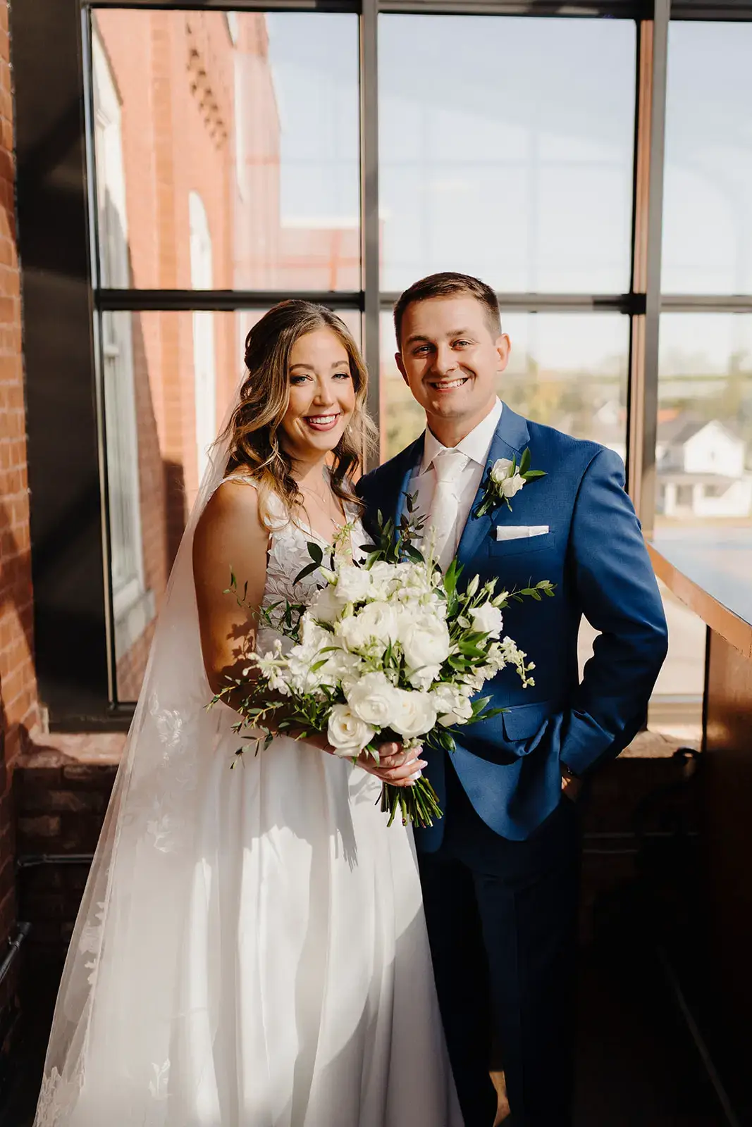 Real Poppy wedding — Becca + Jon at The Mill Top Banquet & Conference Center