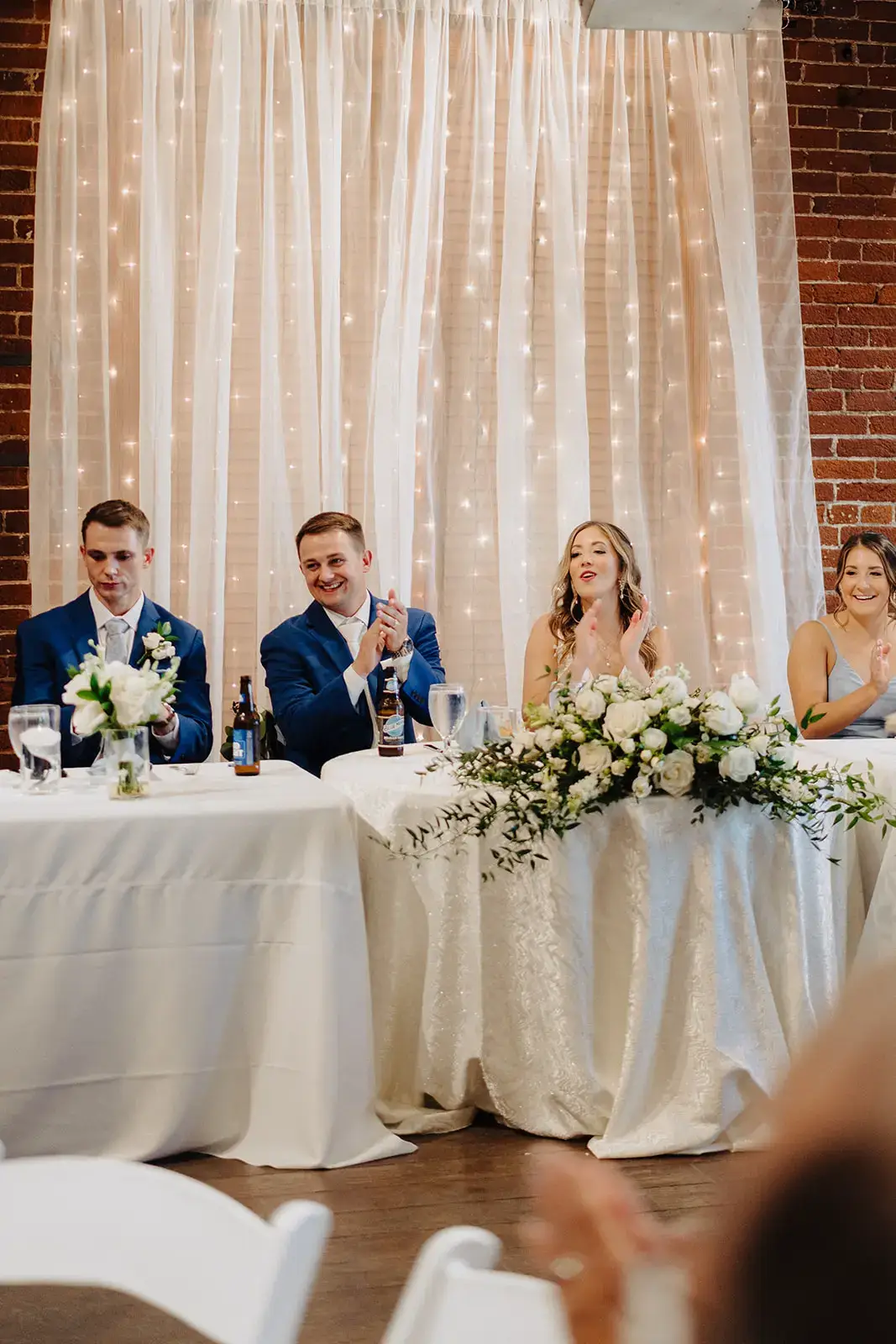 Real Poppy wedding — Becca + Jon at The Mill Top Banquet & Conference Center