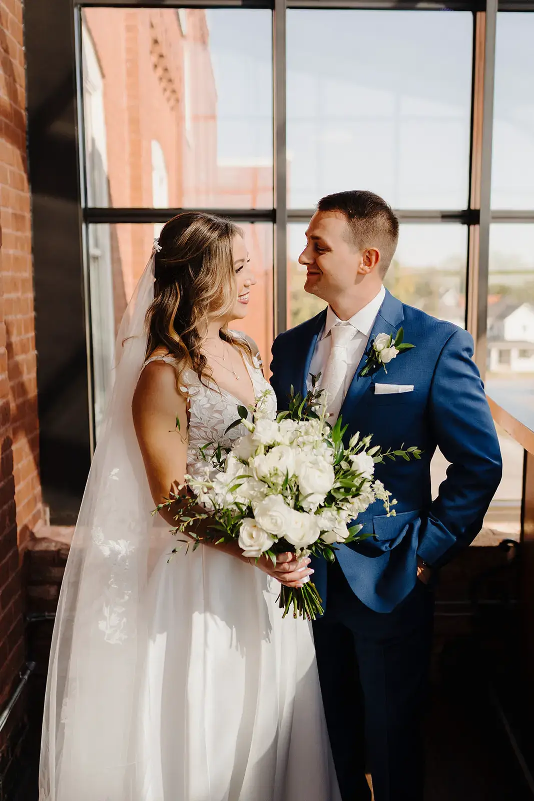 Real Poppy wedding — Becca + Jon at The Mill Top Banquet & Conference Center