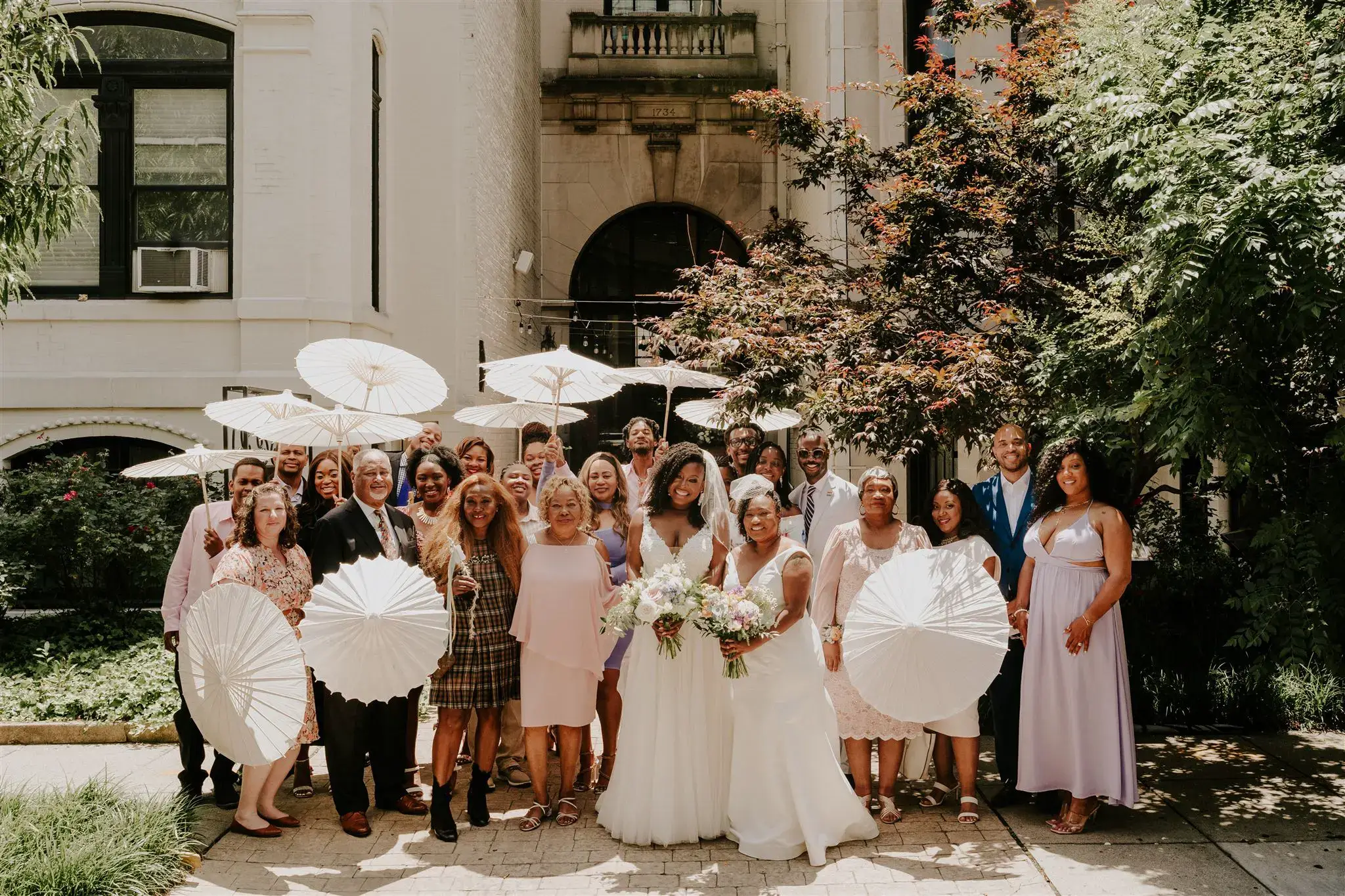 Real Poppy wedding — Rockelle + Shakila at Iron Gate DC