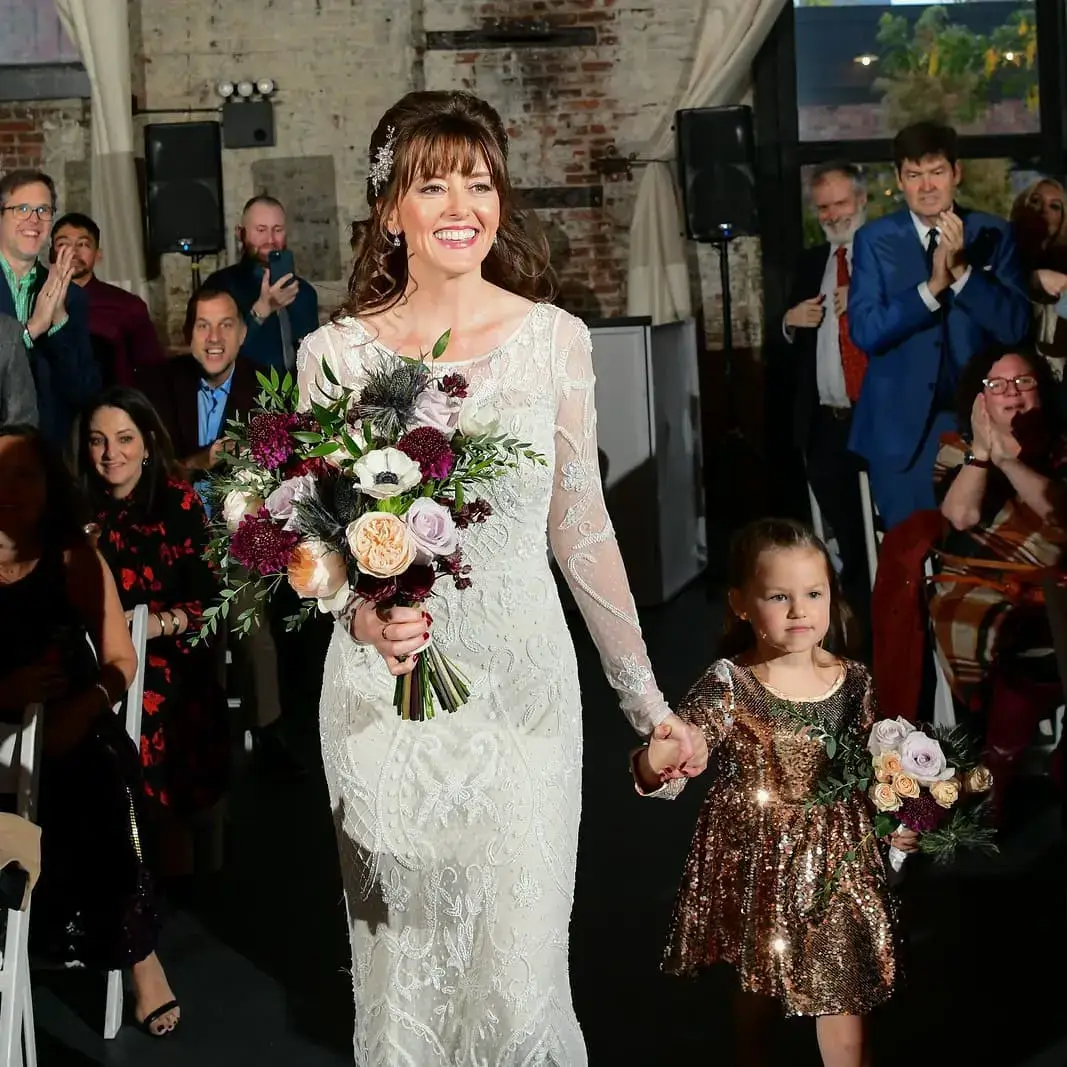 Real Poppy wedding — Lynne + David at The Green Building