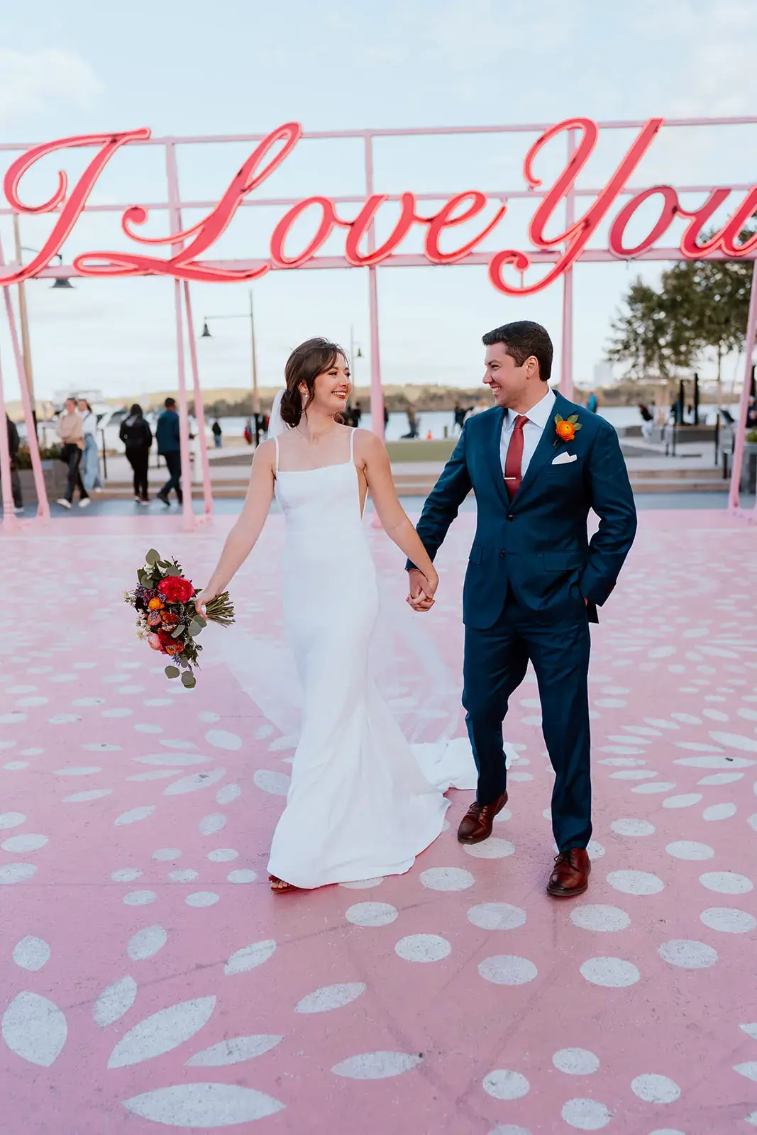 Real Poppy wedding — Lauren + Bryan at The Athenaeum