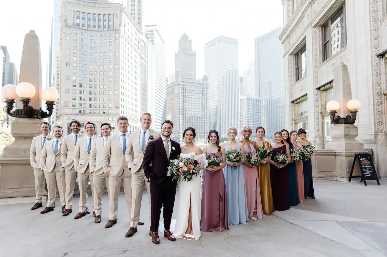 Real Poppy wedding — MK + Michael at Beatnik on the River