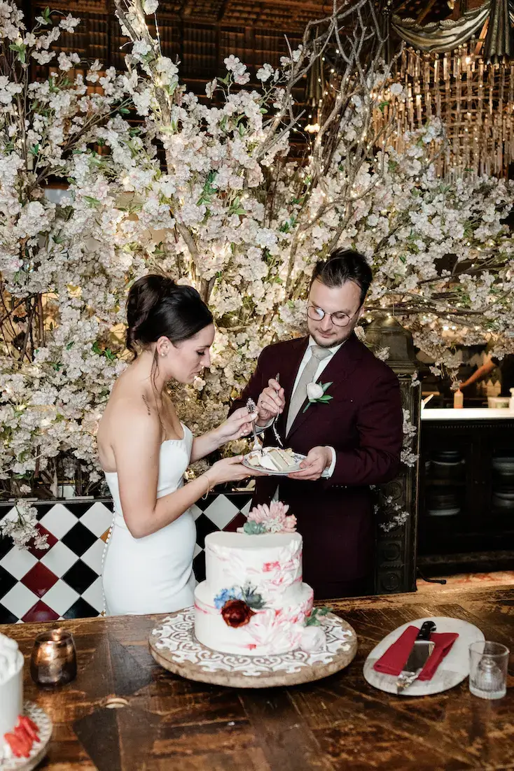 Real Poppy wedding — MK + Michael at Beatnik on the River