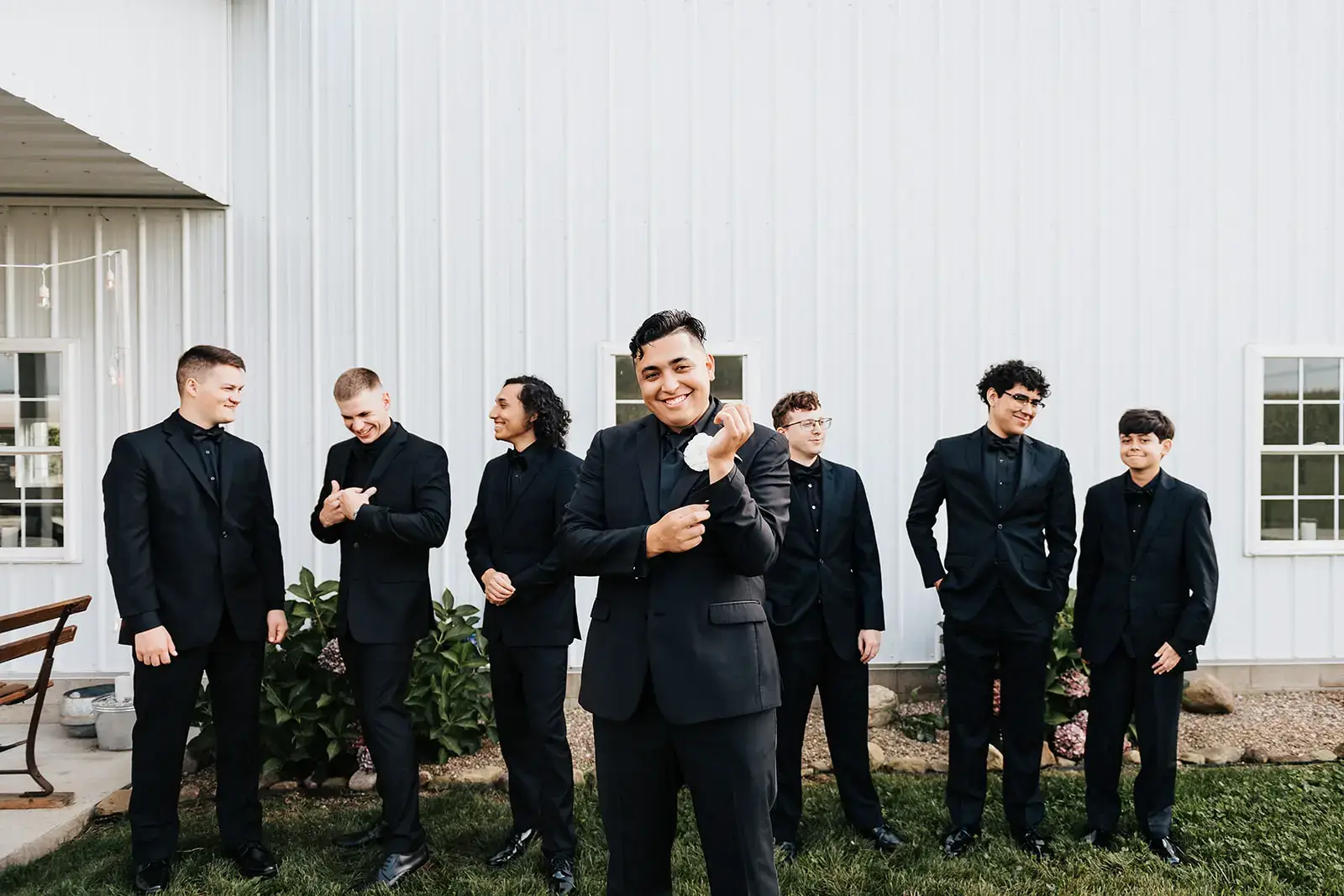 Real Poppy wedding — Jenna + Daniel at White Rose Barn