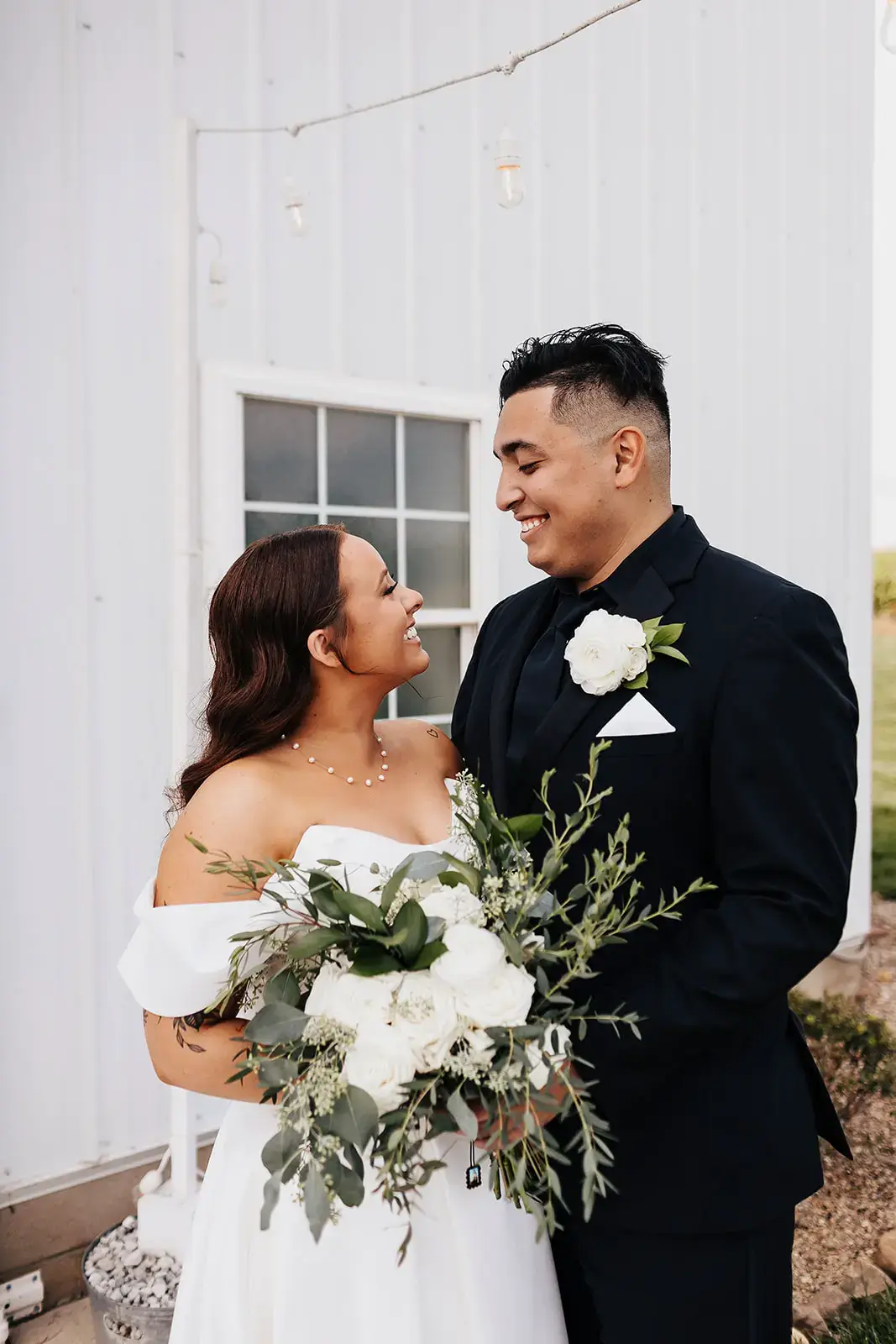 Real Poppy wedding — Jenna + Daniel at White Rose Barn
