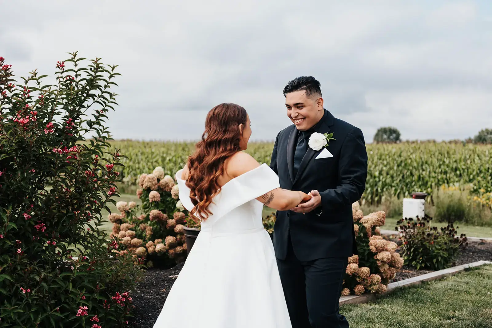 Real Poppy wedding — Jenna + Daniel at White Rose Barn