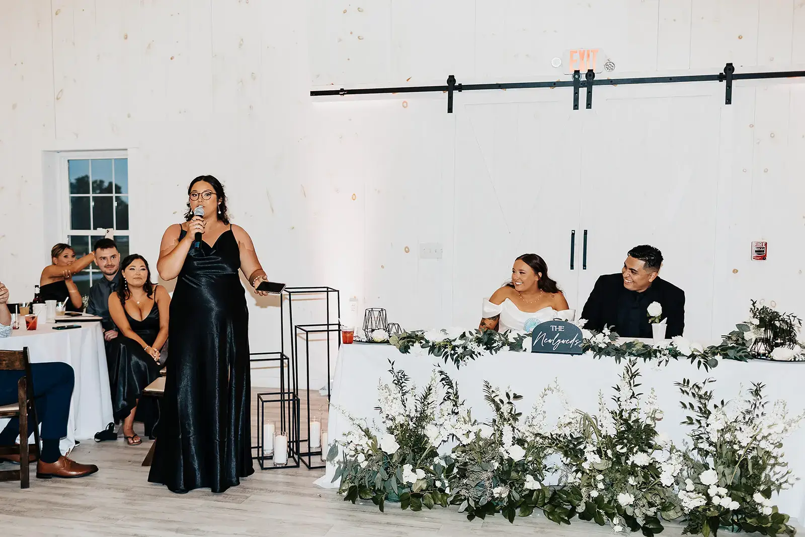 Real Poppy wedding — Jenna + Daniel at White Rose Barn