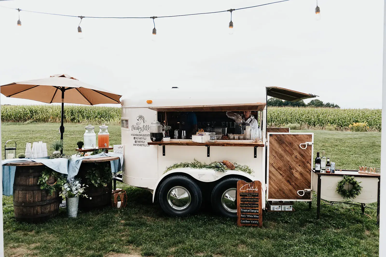 Real Poppy wedding — Jenna + Daniel at White Rose Barn