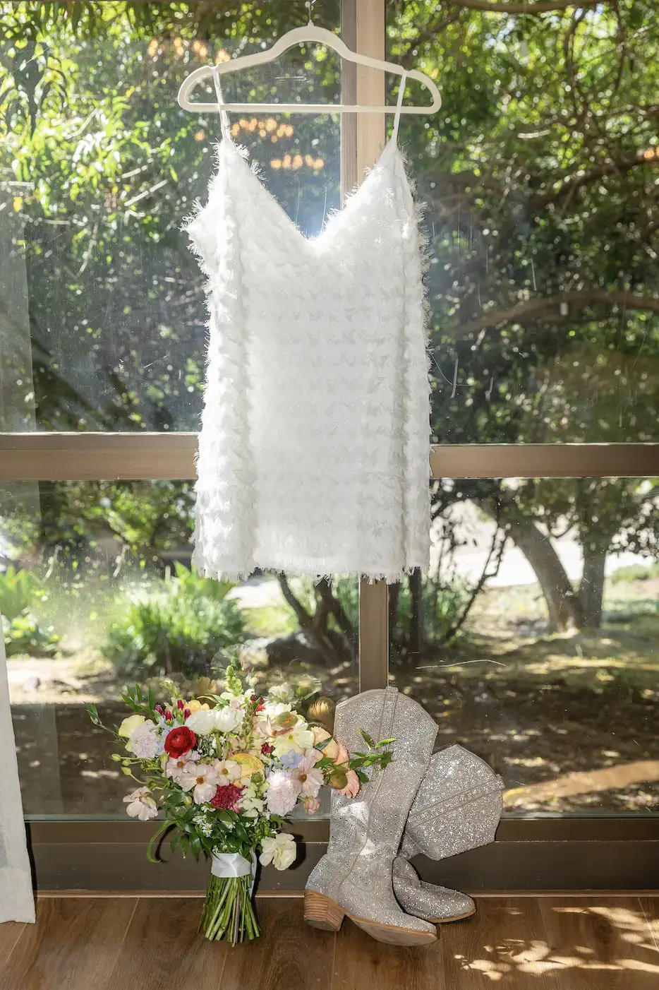 Real Poppy wedding — Marissa + Chris at Secret Garden at Rancho Santa Fe