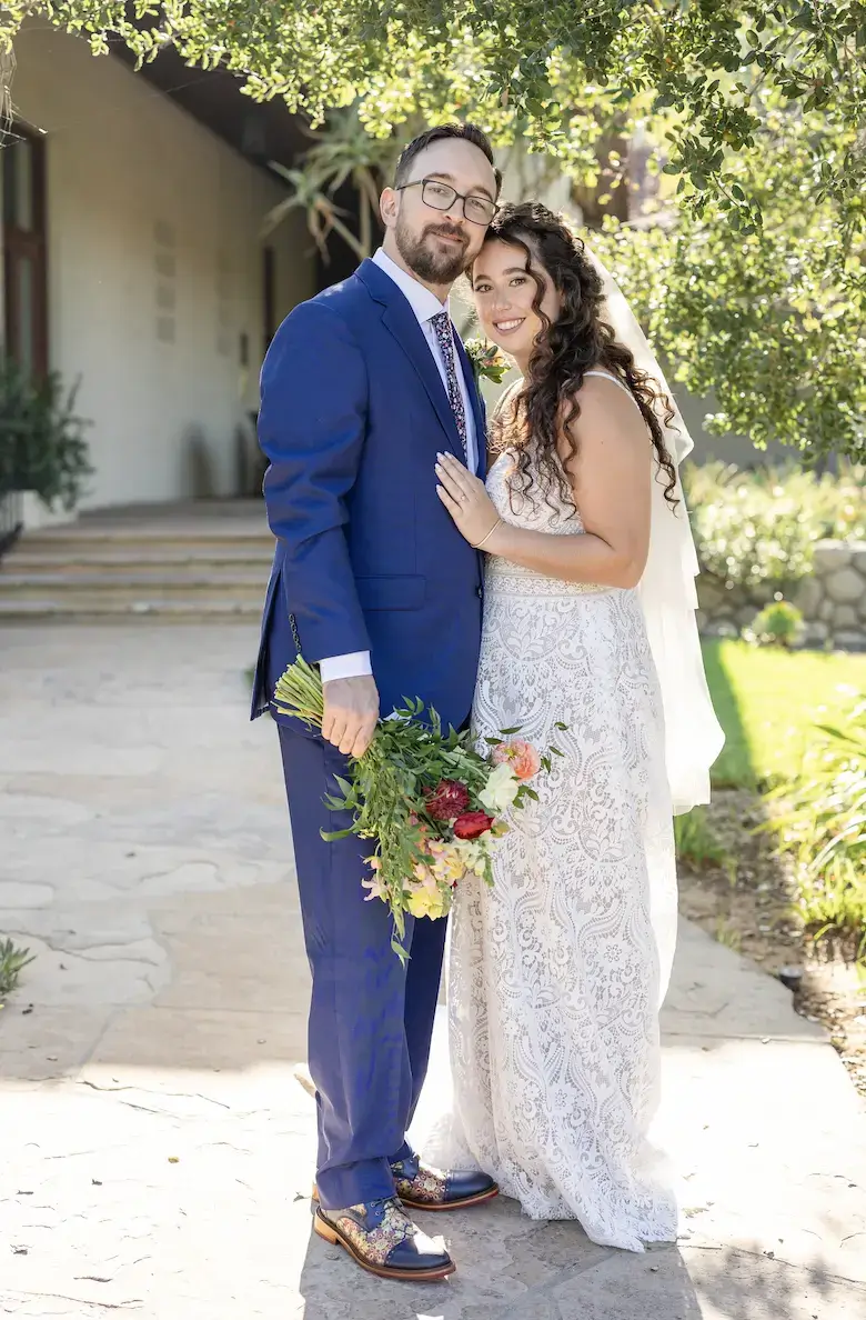 Real Poppy wedding — Marissa + Chris at Secret Garden at Rancho Santa Fe