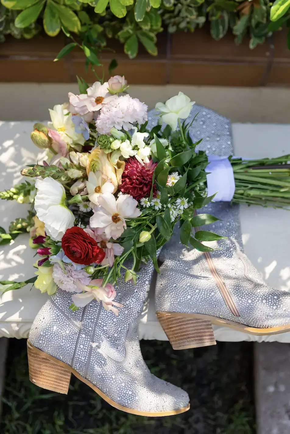 Real Poppy wedding — Marissa + Chris at Secret Garden at Rancho Santa Fe