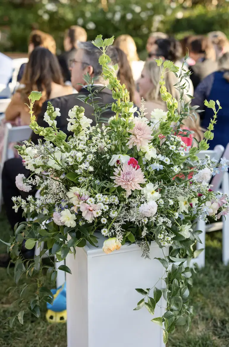 Real Poppy wedding — Marissa + Chris at Secret Garden at Rancho Santa Fe