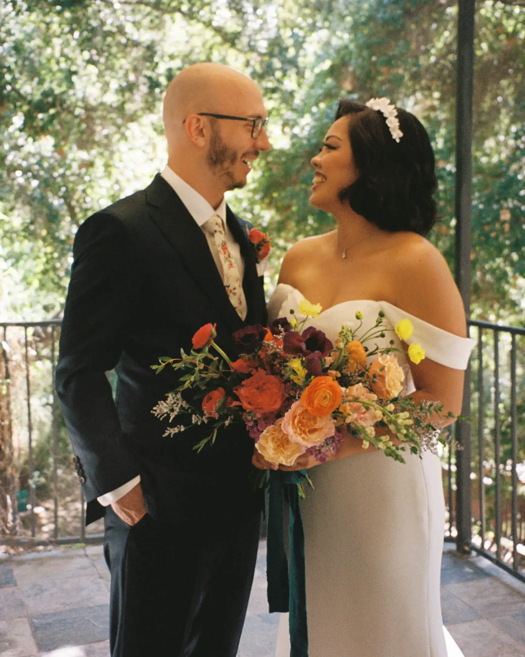 Real Poppy wedding — Chamille + Ryan at Outdoors