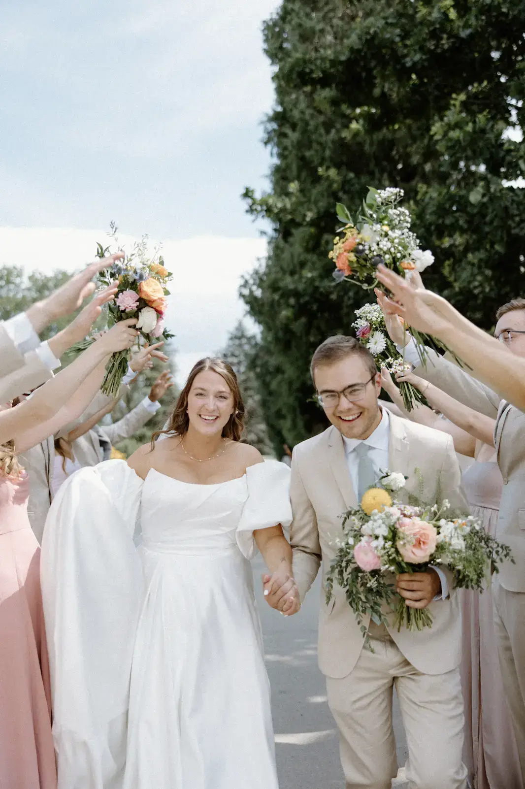 Real Poppy wedding — Rebecca + Jacob at Fellowship Denver Church