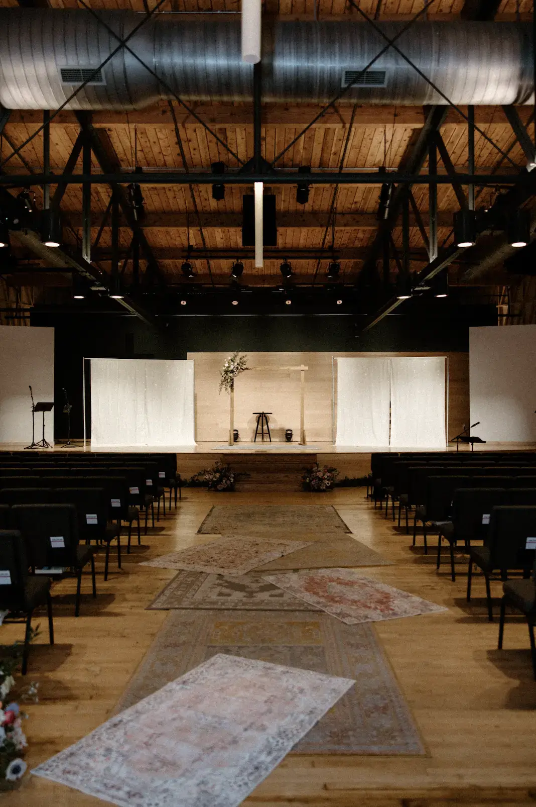 Real Poppy wedding — Rebecca + Jacob at Fellowship Denver Church