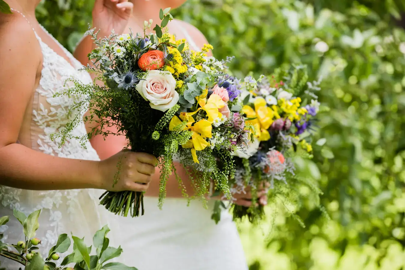 Real Poppy wedding — Abbie + Natalie at Upper Larimer