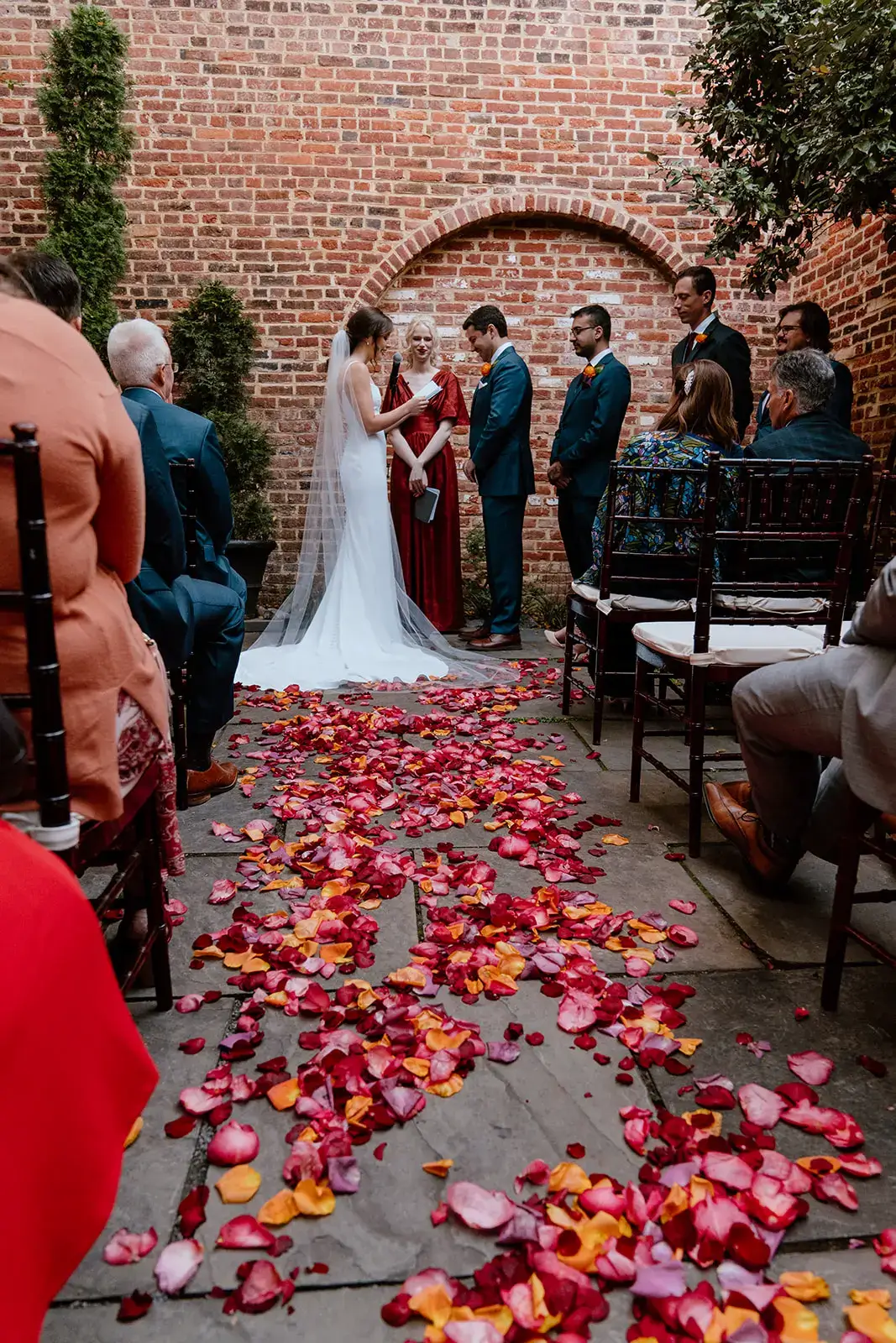 Real Poppy wedding — Lauren + Bryan at The Athenaeum
