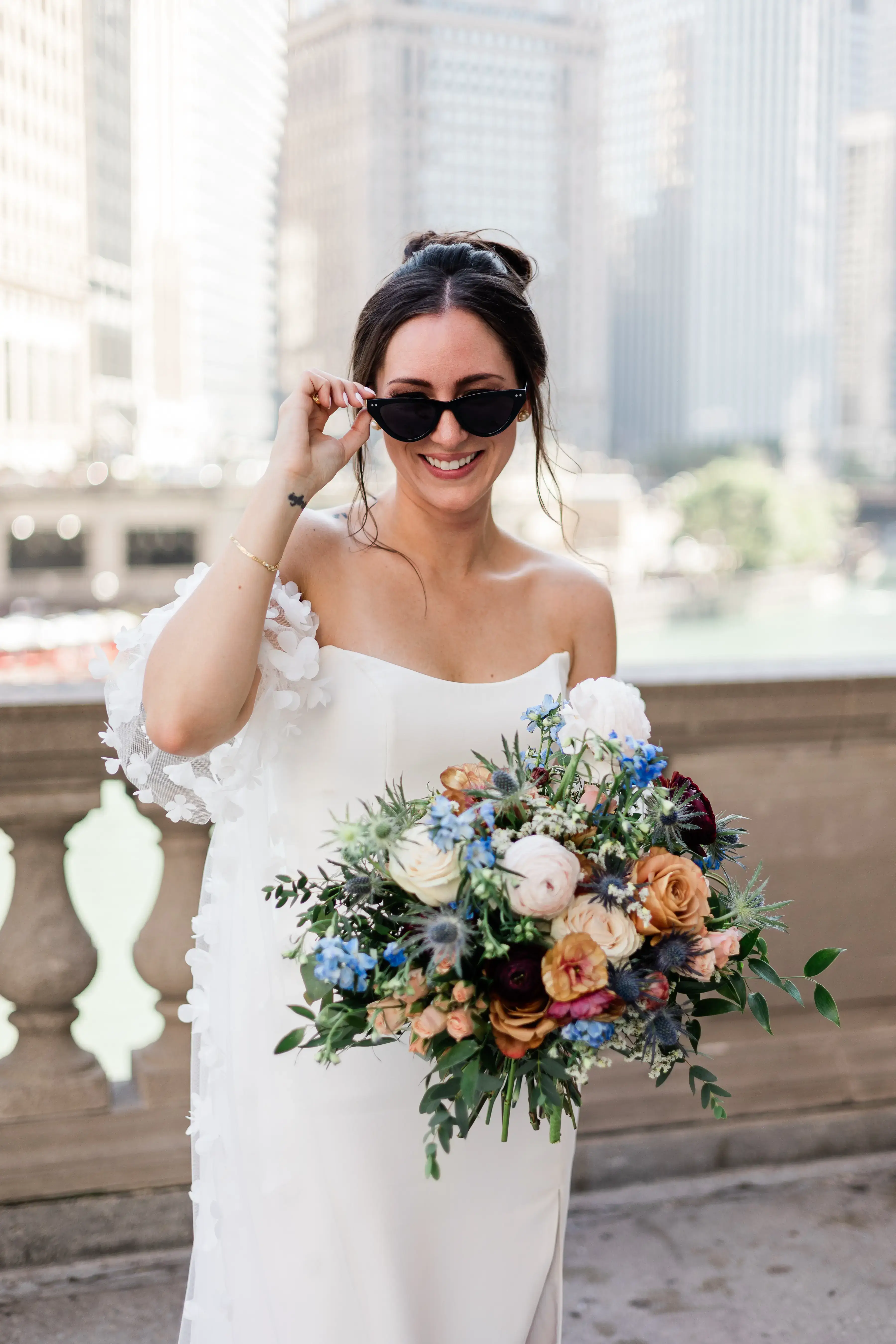 Real Poppy wedding — MK + Michael at Beatnik on the River