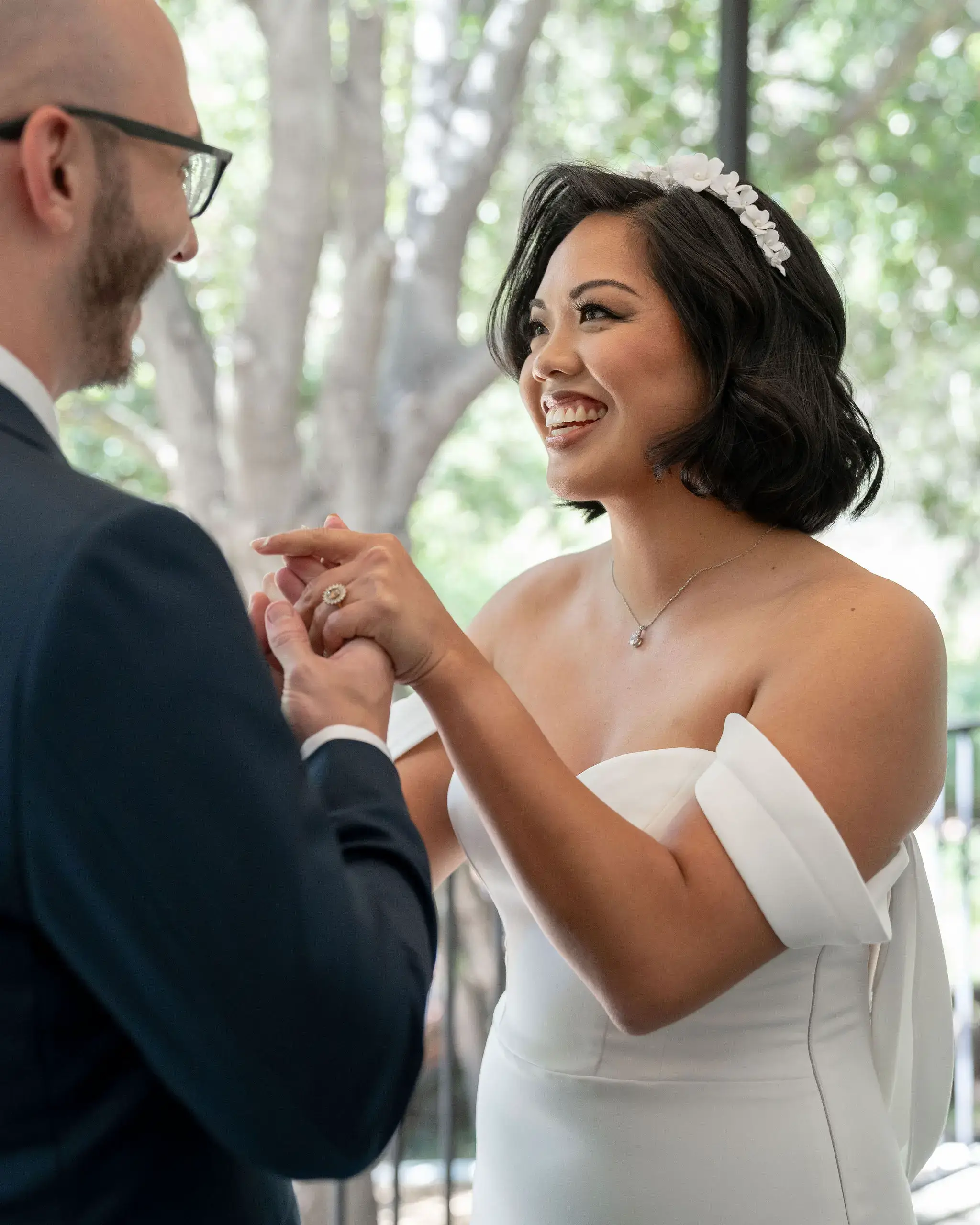 Real Poppy wedding — Chamille + Ryan at Outdoors