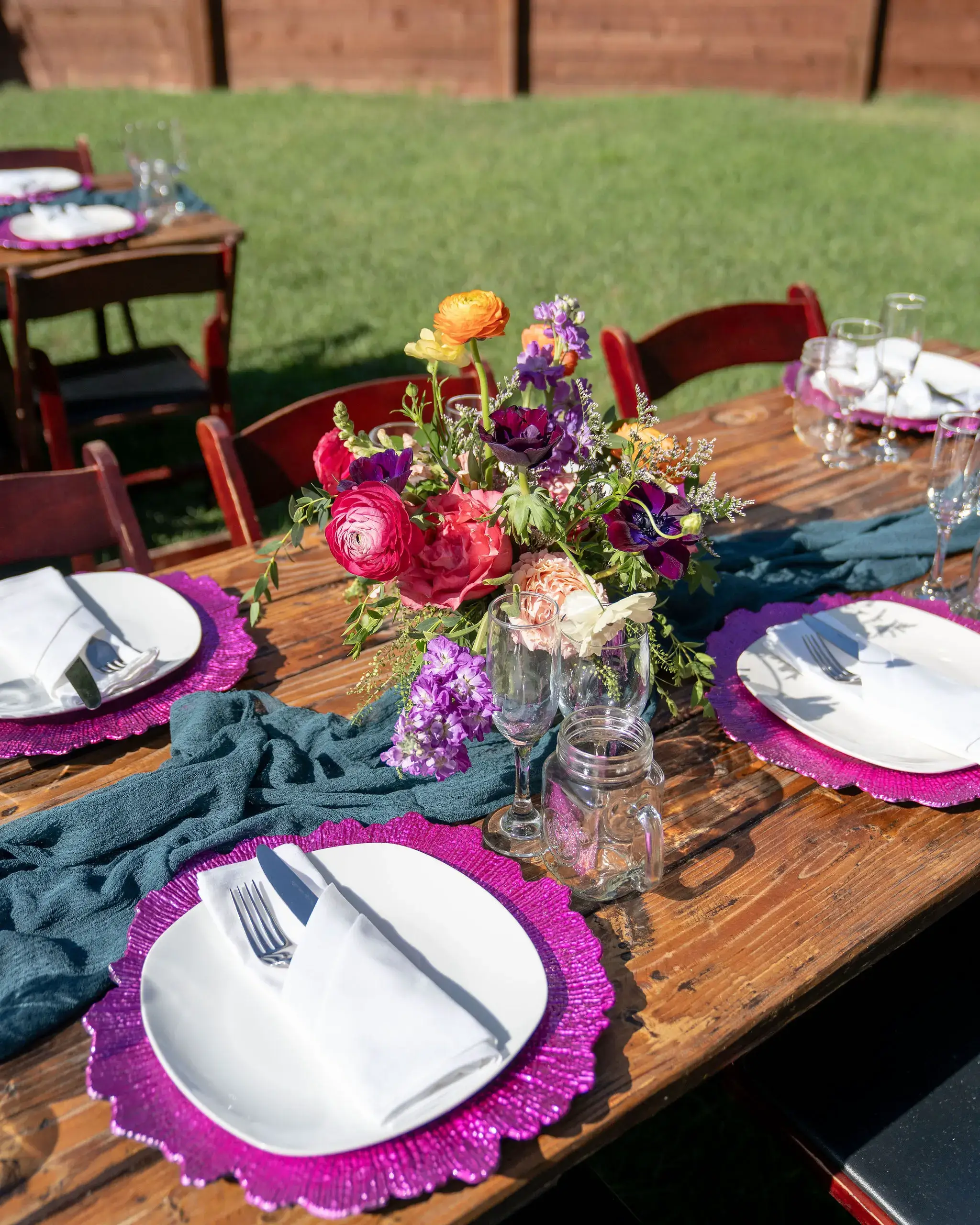 Real Poppy wedding — Chamille + Ryan at Outdoors