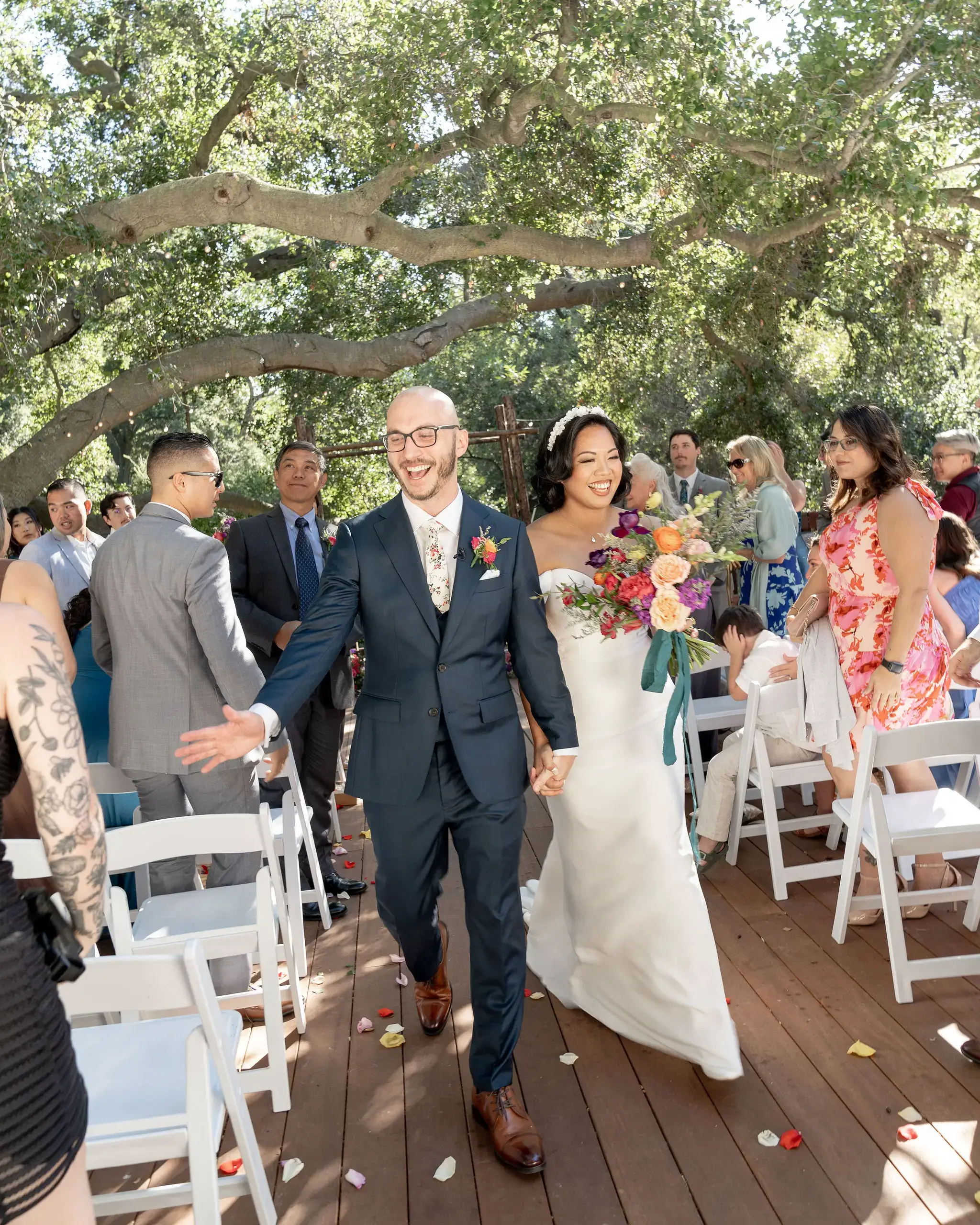 Real Poppy wedding — Chamille + Ryan at Outdoors