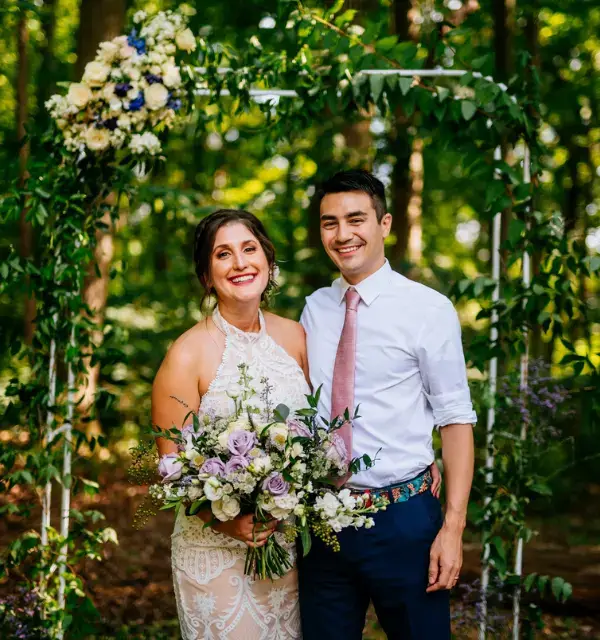 Real Poppy wedding — Michelle + Sean