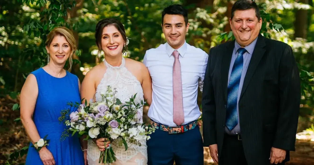 Real Poppy wedding — Michelle + Sean