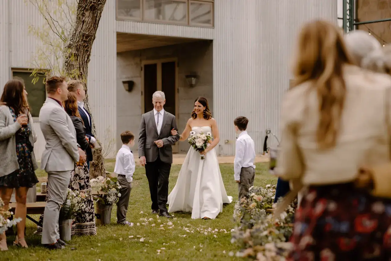 Real Poppy wedding — Marina + David at Plant at Kyle