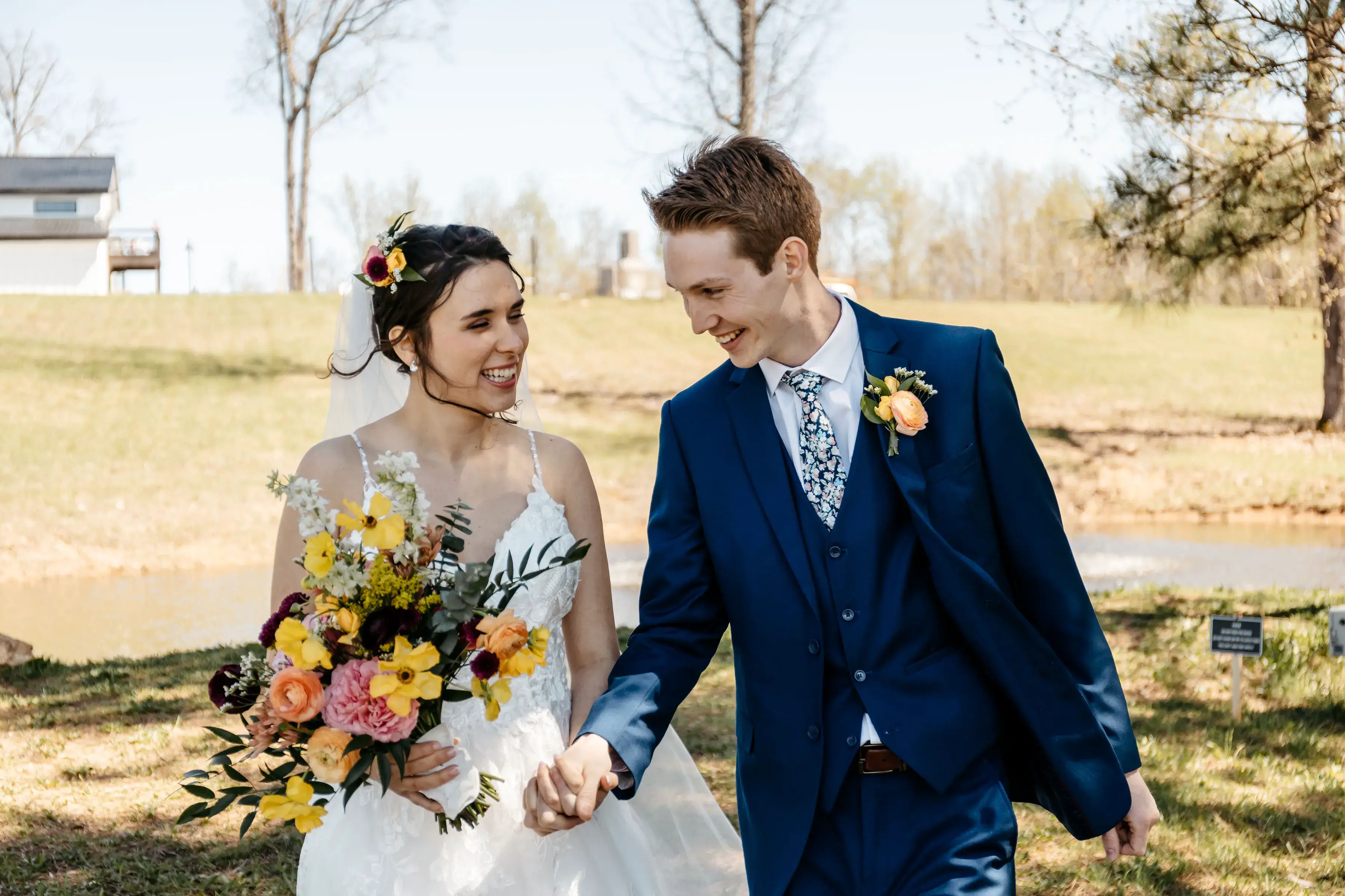 Real Poppy wedding — Cameron + Jannai at Candies Creek Farm