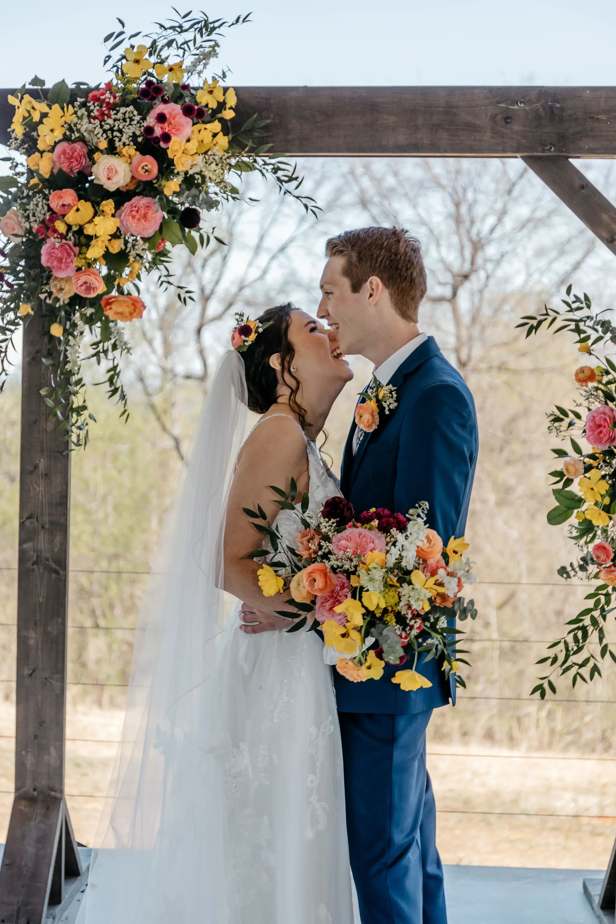 Real Poppy wedding — Cameron + Jannai at Candies Creek Farm