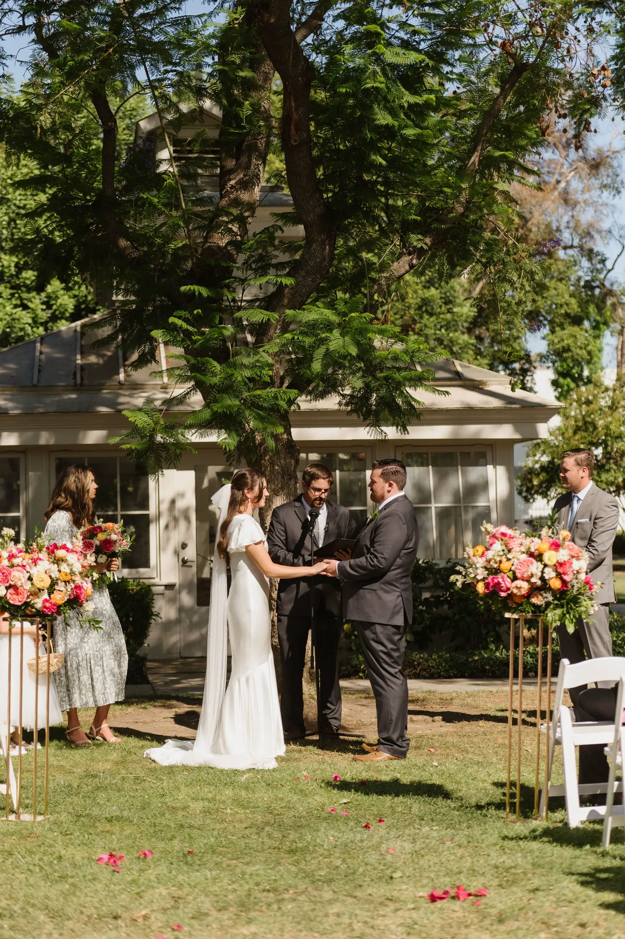 Real Poppy wedding — Bailey + Jayme at Heritage Park