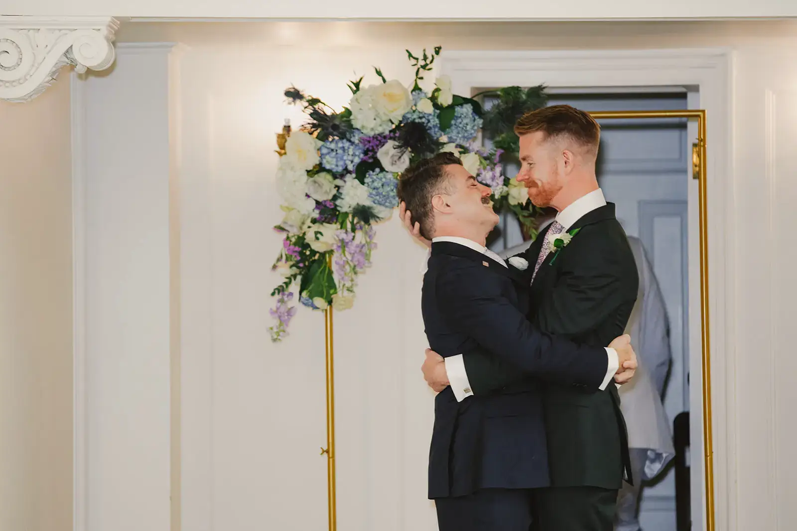 Real Poppy wedding — Geoff & Paul at DAR Constitution Hall
