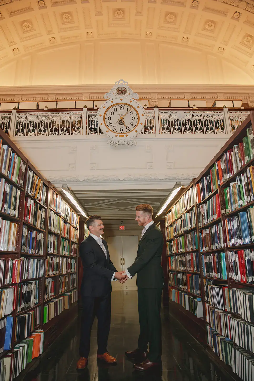 Real Poppy wedding — Geoff & Paul at DAR Constitution Hall