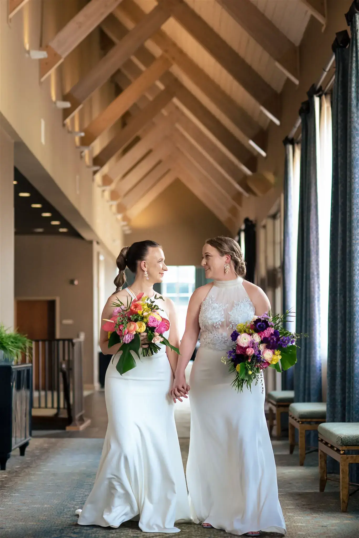 Real Poppy wedding — Abbey + Elizabeth at Turf Valley Resort