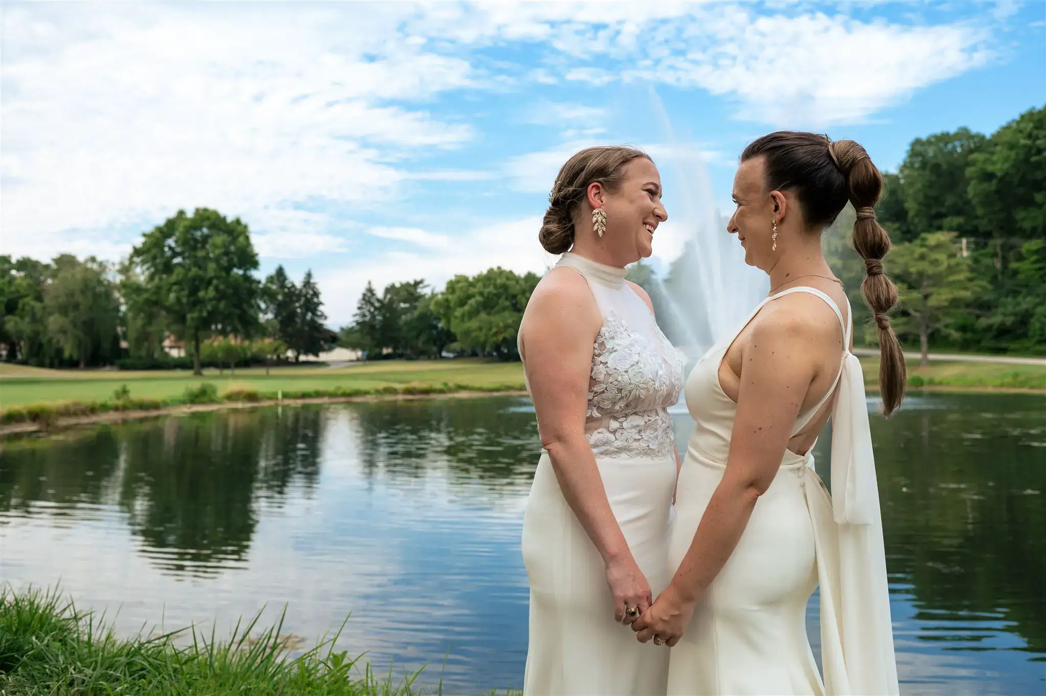 Real Poppy wedding — Abbey + Elizabeth at Turf Valley Resort