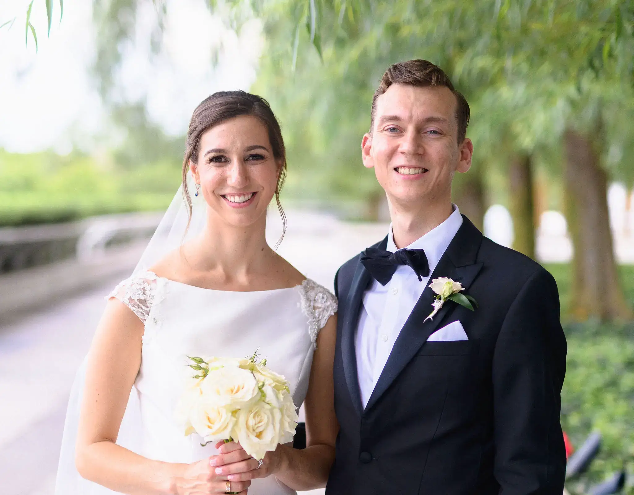 Real Poppy wedding — Claire + Jay