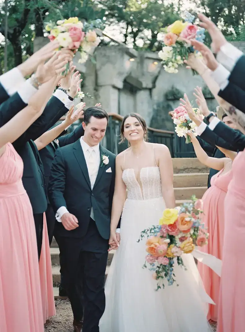 Real Poppy wedding — Peri + Nicholas at Villa Antonia