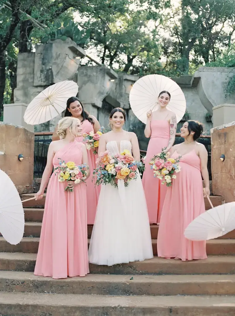 Real Poppy wedding — Peri + Nicholas at Villa Antonia