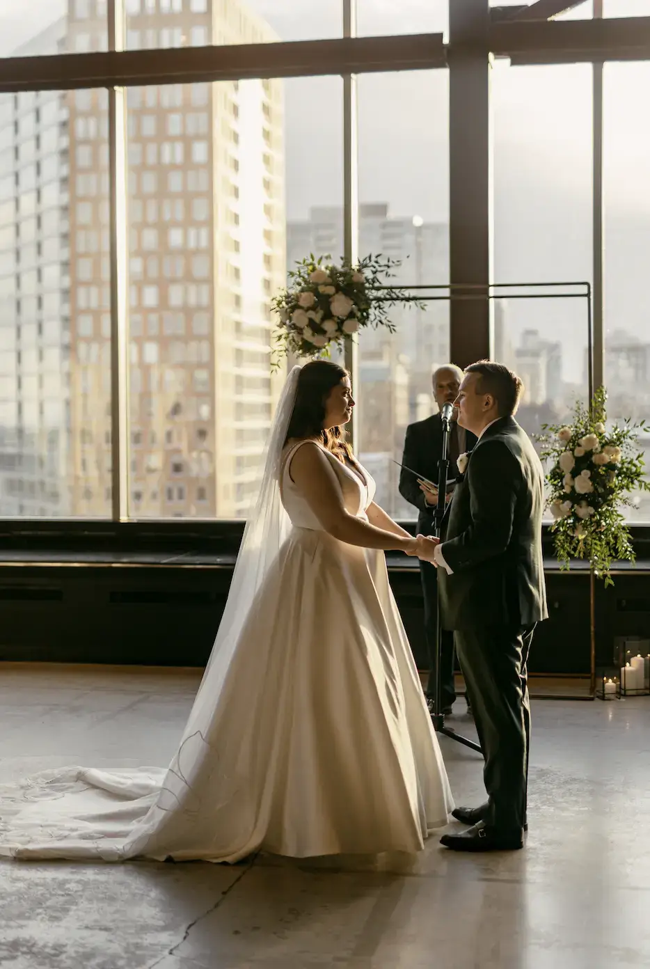 Real Poppy wedding — Alyssa + Jacob at Jan Serr Studio