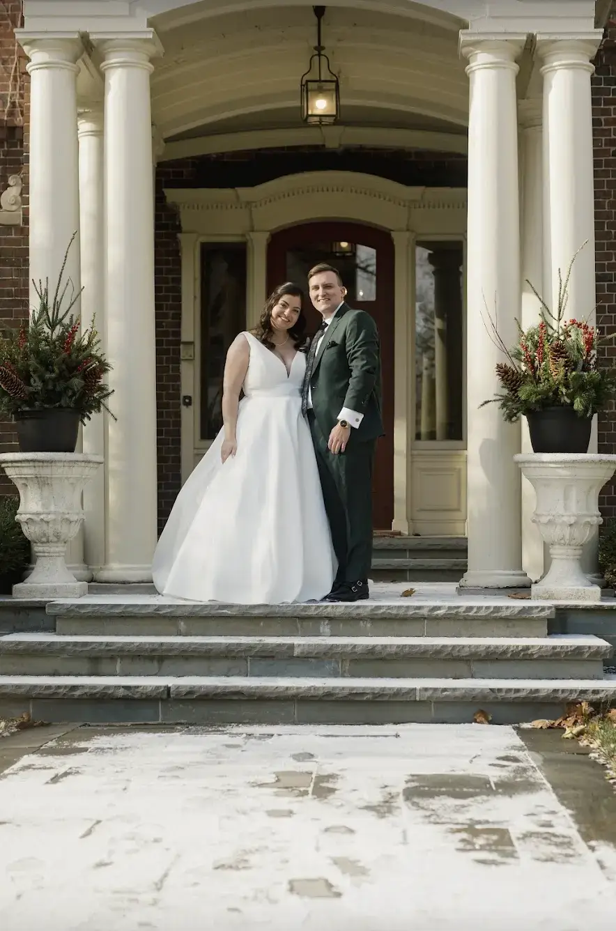 Real Poppy wedding — Alyssa + Jacob at Jan Serr Studio