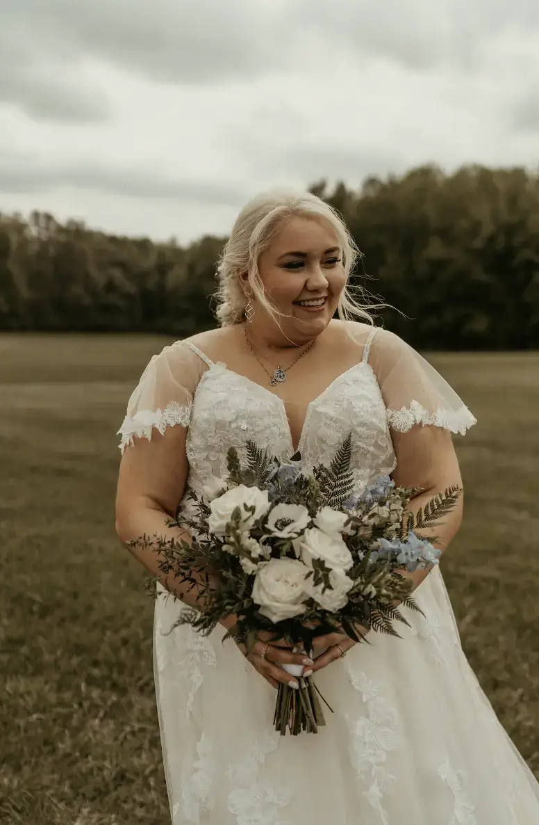 Real Poppy wedding — Laurel + Justin at Moonlit Farms