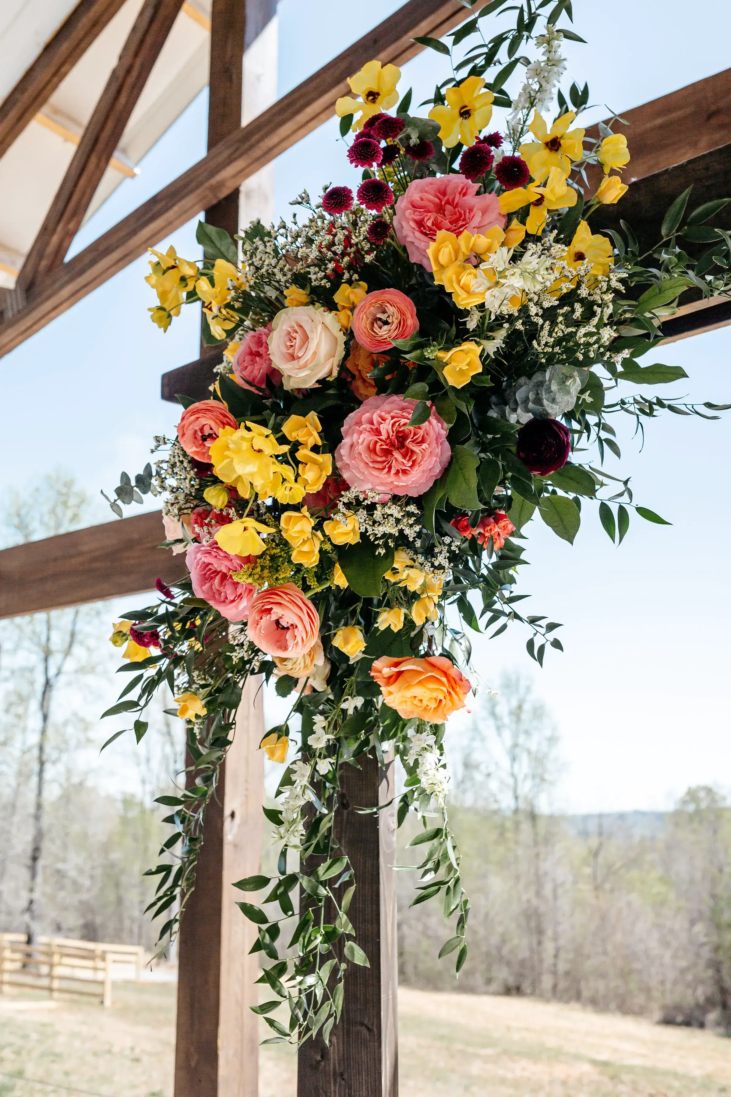 Real Poppy wedding — Cameron + Jannai at Candies Creek Farm