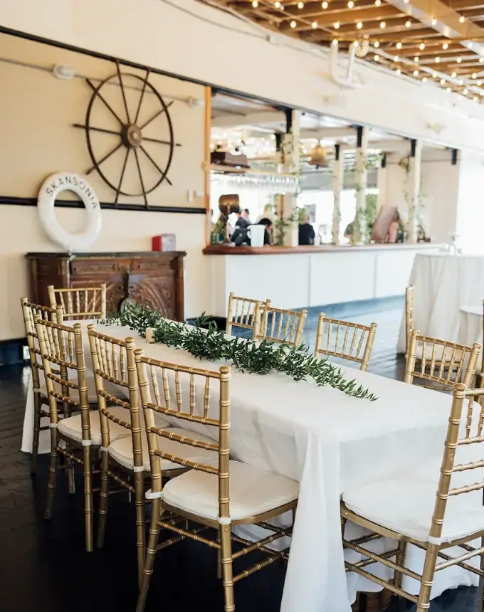 Real Poppy wedding — Becca + Dominic at MV Skansonia