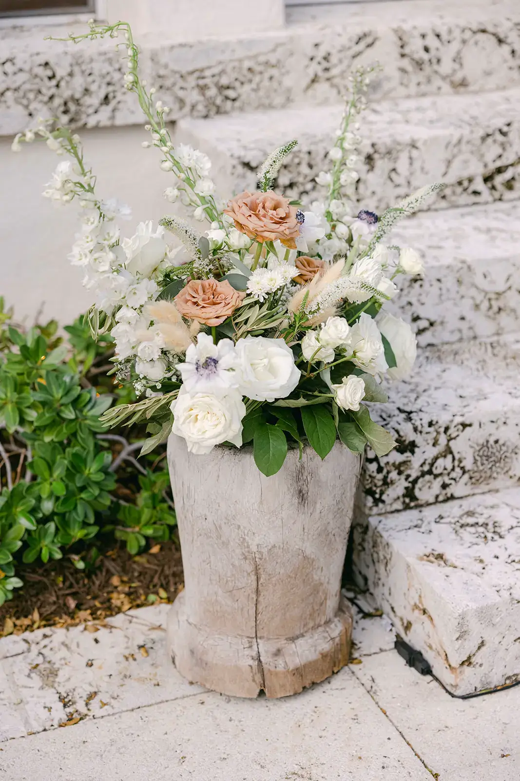 Real Poppy wedding — Morgan + Jahmahl at Private Residence
