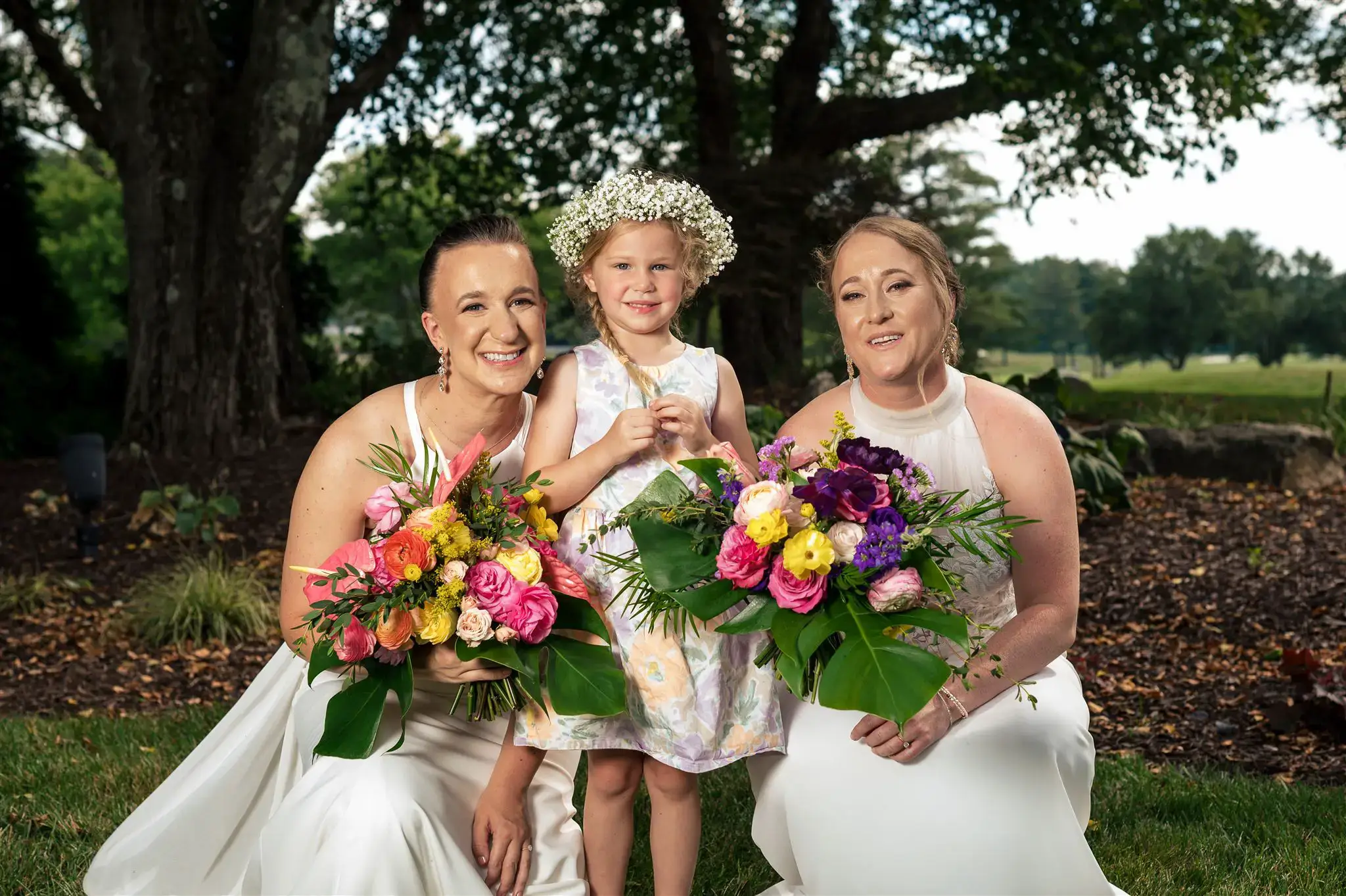 Real Poppy wedding — Abbey + Elizabeth at Turf Valley Resort