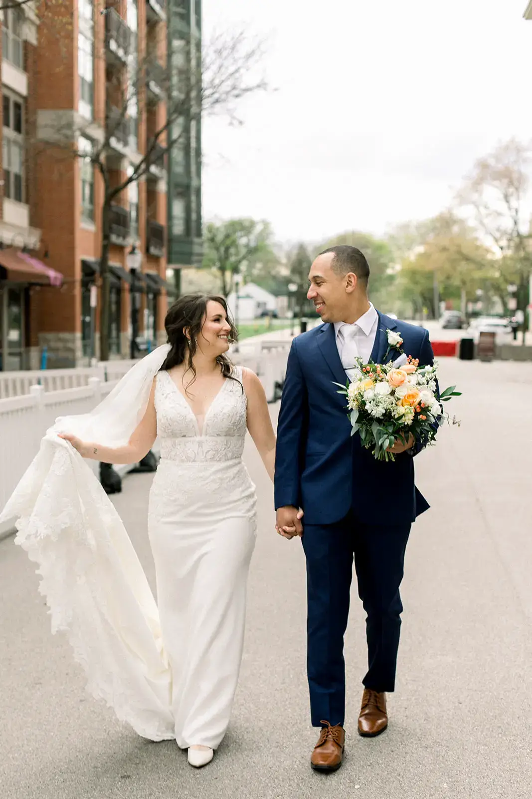 Real Poppy wedding — Laura + Adrian at Metropolis Ballroom