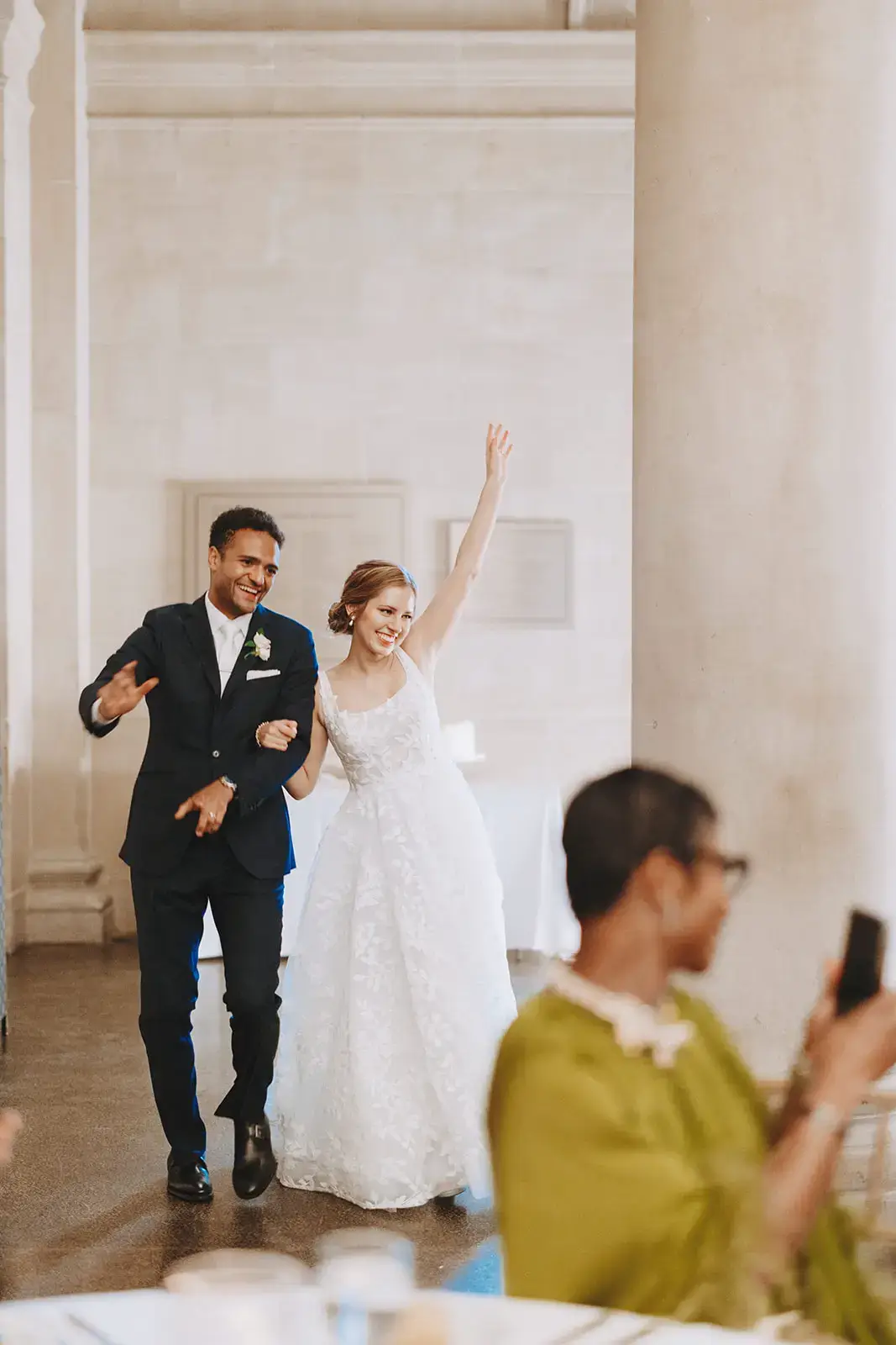 Real Poppy wedding — Averie + Nabil at Baltimore Museum of Art