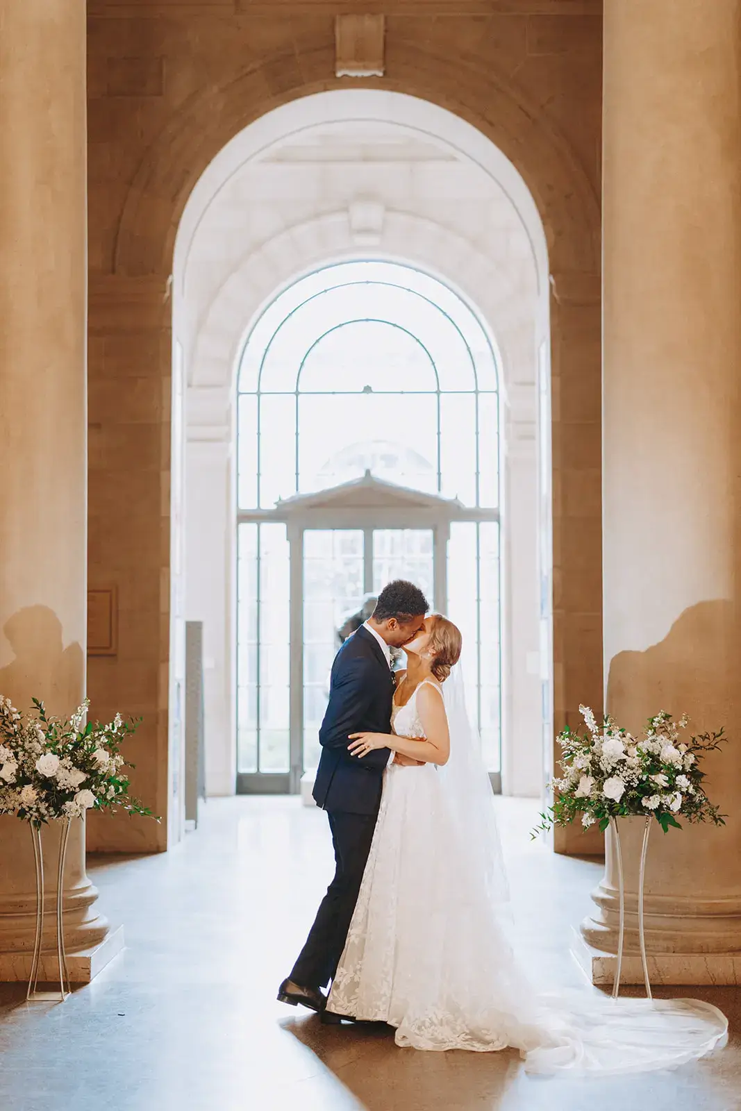 Real Poppy wedding — Averie + Nabil at Baltimore Museum of Art